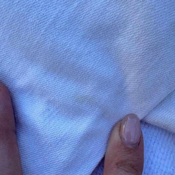 MOTHER Jeans Insider Crop Step Fray Stripe High Waist Cut Off Flare - 25 - Picture 6 of 13